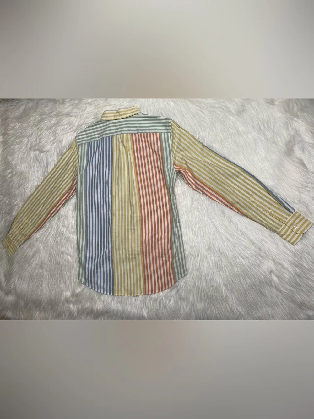 J. Crew Multistripe Pastel Button-Down Shirt